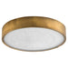 Quorum - 3-655-56 - LED Ceiling Mount - Floe - Brushed Brass
