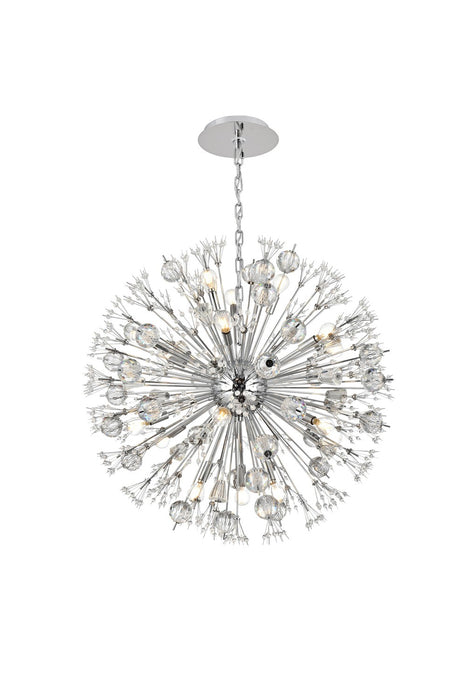 Elegant Lighting - 2550D32C - 18 Light Pendant - Vera