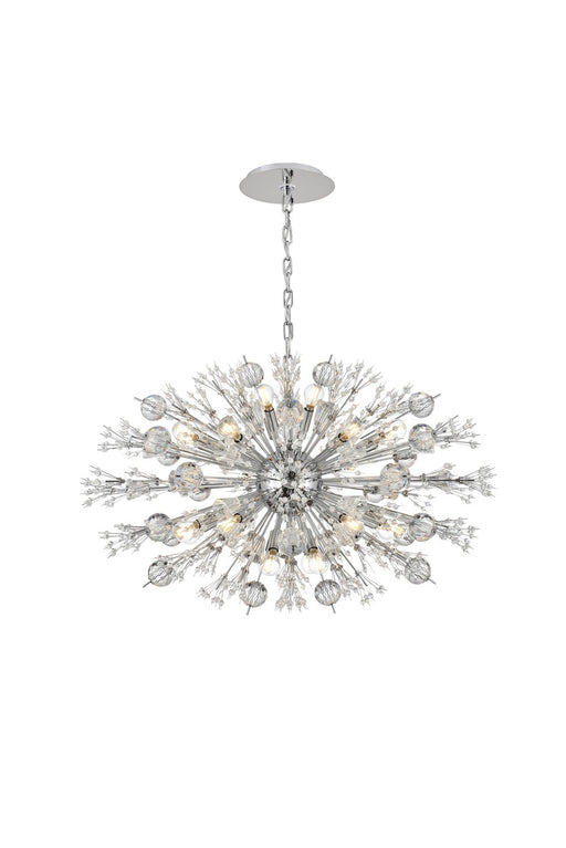Elegant Lighting - 2550D36C - 24 Light Pendant - Vera