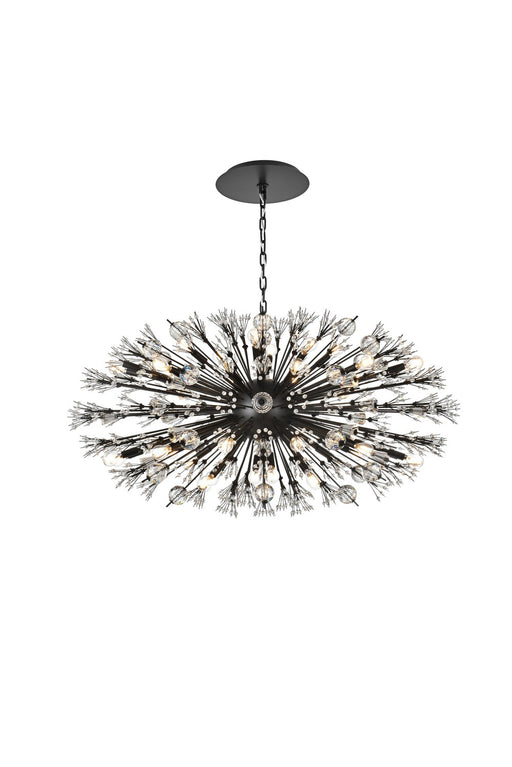 Elegant Lighting - 2550D48BK - 38 Light Pendant - Vera