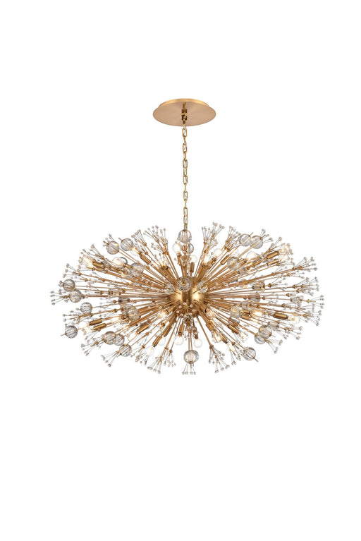 Elegant Lighting - 2550D48SG - 38 Light Pendant - Vera