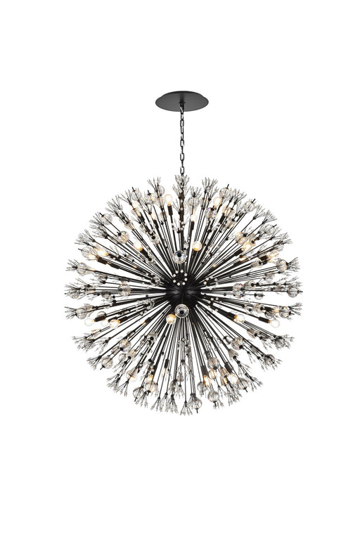 Elegant Lighting - 2550D50BK - 34 Light Pendant - Vera