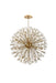Elegant Lighting - 2550D50SG - 34 Light Pendant - Vera