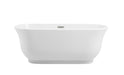 Elegant Lighting - BT10259GW-BNK - Soaking Bathtub - Coralie