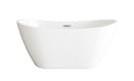 Elegant Lighting - BT10354GW-BNK - Soaking Bathtub - Ines