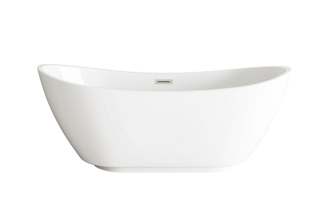 Elegant Lighting - BT10362GW-BNK - Soaking Bathtub - Ines
