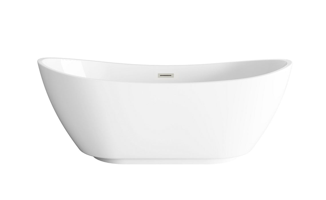 Elegant Lighting - BT10367GW-BNK - Soaking Bathtub - Ines