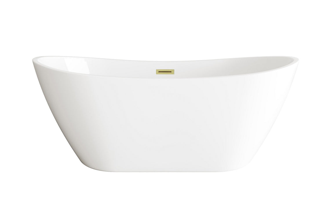 Elegant Lighting - BT10372GW-BGD - Soaking Bathtub - Ines