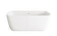 Elegant Lighting - BT10559GW-WHT - Soaking Bathtub - Calum