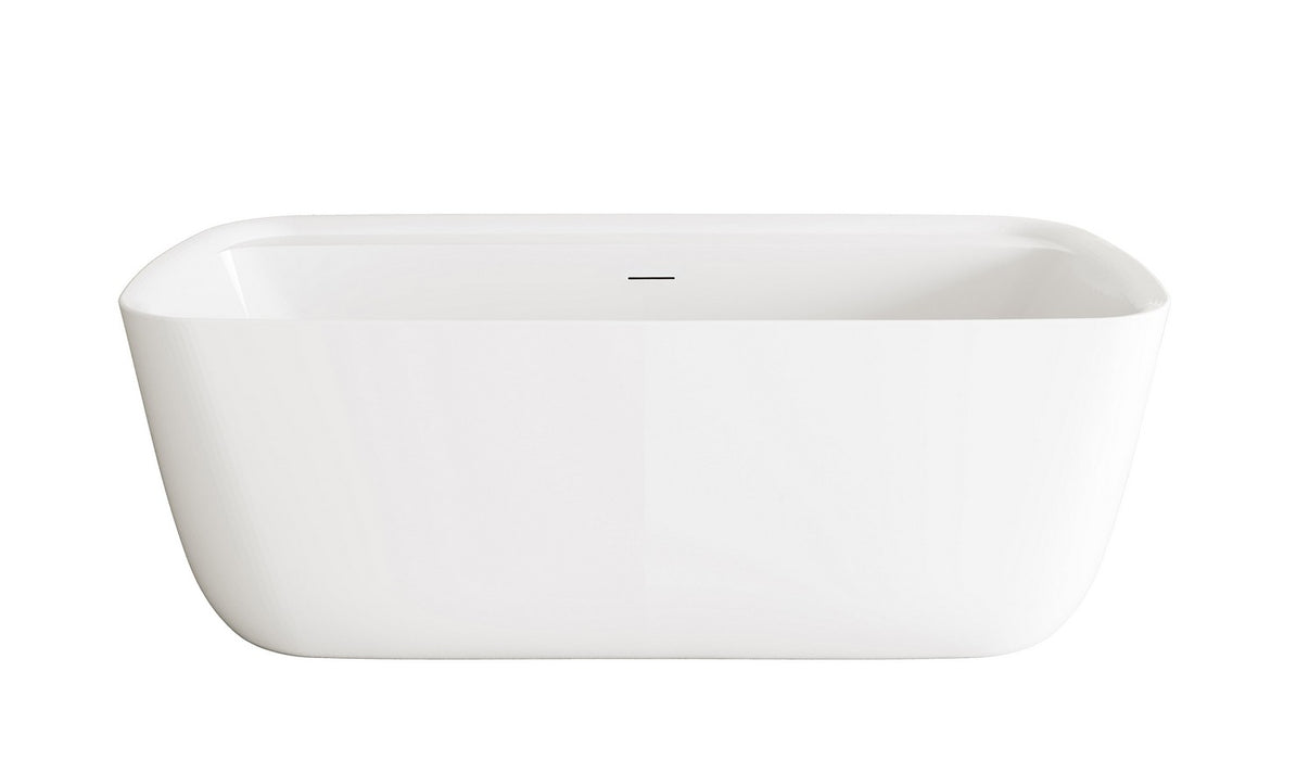 Elegant Lighting - BT10567GW-BNK - Soaking Bathtub - Calum