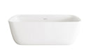 Elegant Lighting - BT10567GW-BNK - Soaking Bathtub - Calum