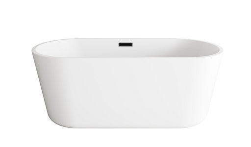 Elegant Lighting - BT10659GW-MBK - Soaking Bathtub - Odette