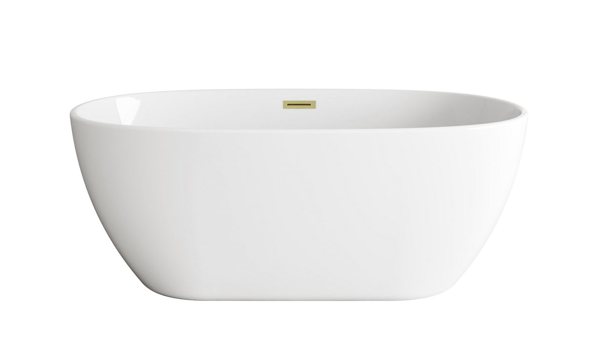 Elegant Lighting - BT10759GW-BGD - Soaking Bathtub - Allegra