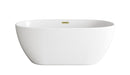 Elegant Lighting - BT10759GW-BGD - Soaking Bathtub - Allegra