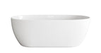 Elegant Lighting - BT10770GW-WHT - Soaking Bathtub - Allegra