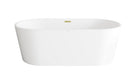 Elegant Lighting - BT30167GW-BGD - Bathtub - Springfield