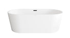 Elegant Lighting - BT30167GW-MBK - Bathtub - Springfield