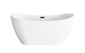 Elegant Lighting - BT30459GW-MBK - Bathtub - Bristol