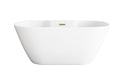 Elegant Lighting - BT30559GW-BGD - Bathtub - Landon