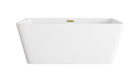 Elegant Lighting - BT30659GW-BGD - Bathtub - Jamison