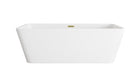 Elegant Lighting - BT30667GW-BGD - Bathtub - Jamison