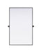 Elegant Lighting - MR6H4830BLK - Mirror - Amoura