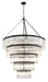 Crystorama - EMO-5430-BF - 30 Light Chandelier - Emory - Black Forged