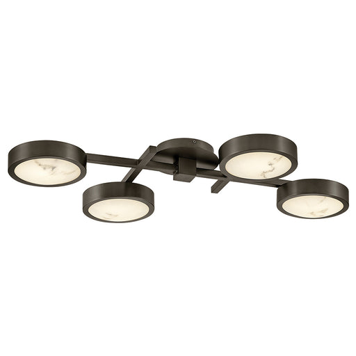 Cava LED Flush Mount Black Oxide