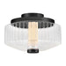 Fredrick Ramond - FR41463BK - LED Flush Mount - Reign - Black