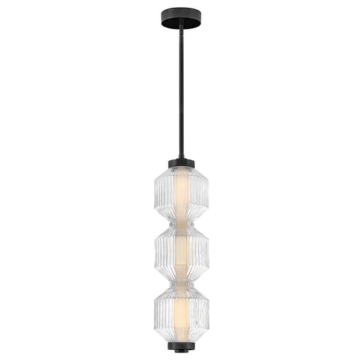 Reign LED Convertible Pendant Black