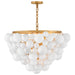 Fredrick Ramond - FR41565DA - LED Chandelier - Marabel - Distressed Brass