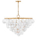 Fredrick Ramond - FR41568DA - LED Chandelier - Marabel - Distressed Brass
