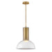 Fredrick Ramond - FR41577LCB-LL - LED Pendant - Ombra - Lacquered Brass