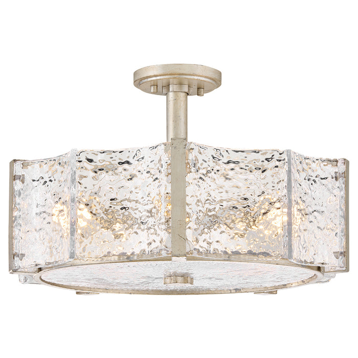 Fredrick Ramond - FR41603GG - LED Semi-Flush Mount - Florian - Glacial
