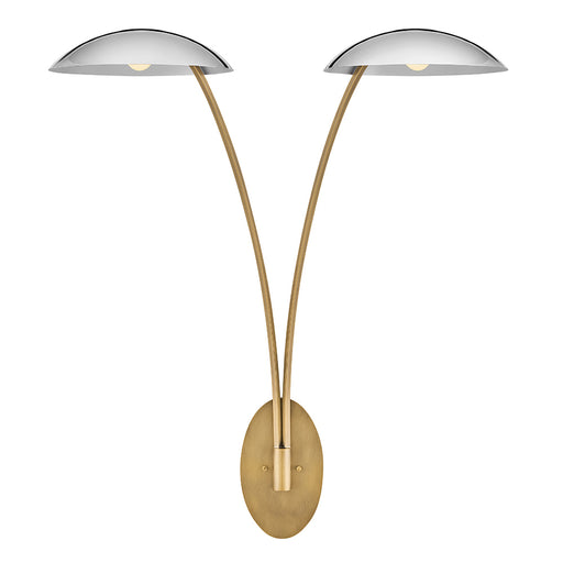 Glenn LED Wall Sconce Heritage Brass