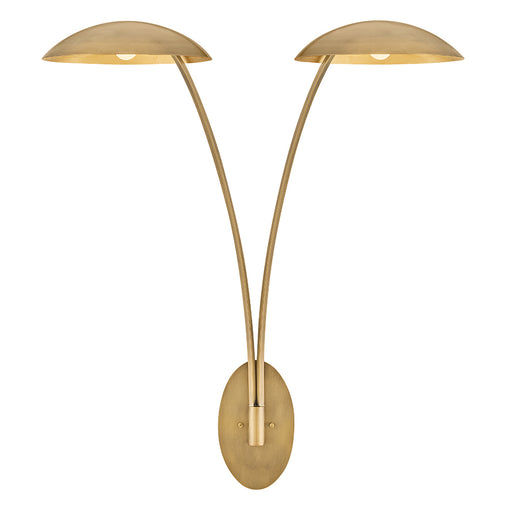 Glenn LED Wall Sconce Heritage Brass