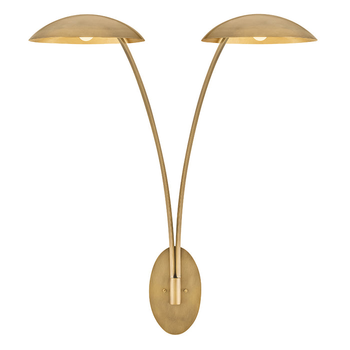 Fredrick Ramond - FR41642HB-GLF - LED Wall Sconce - Glenn - Heritage Brass