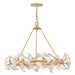 Fredrick Ramond - FR41934DG - LED Chandelier - Audra - Deluxe Gold