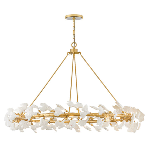 Audra LED Chandelier Deluxe Gold