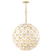 Fredrick Ramond - FR41966DG - LED Chandelier - Marianne - Deluxe Gold