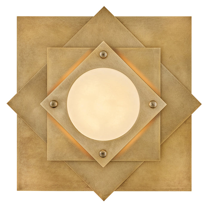Fredrick Ramond - FR41583HB - LED Flush Mount - Claude - Heritage Brass