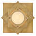 Fredrick Ramond - FR41583HB - LED Flush Mount - Claude - Heritage Brass