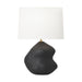 Visual Comfort Studio - HT1091RBC1 - One Light Table Lamp - Broxton - Rough Black Ceramic