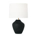 Visual Comfort Studio - HT1111RBC1 - One Light Table Lamp - Cadley - Rough Black Ceramic