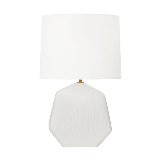 Tallulah One Light Table Lamp Matte White Ceramic