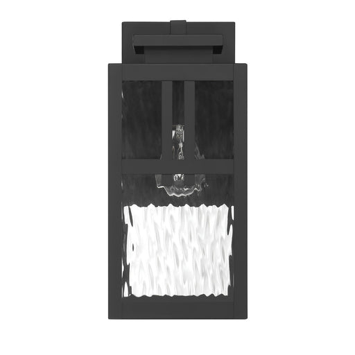 Aspenbrook One Light Outdoor Wall Mount Matte Black