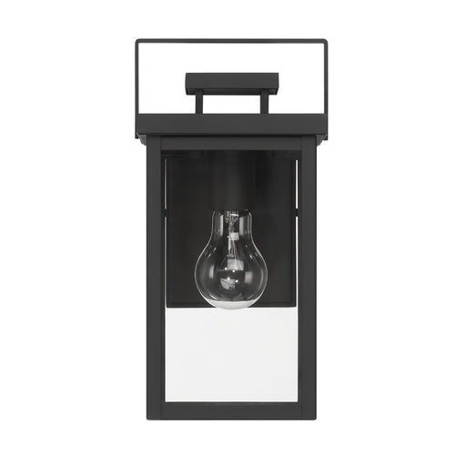 Timbergrove One Light Outdoor Wall Mount Matte Black