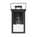 Hunter - 46050 - One Light Outdoor Wall Mount - Timbergrove - Matte Black