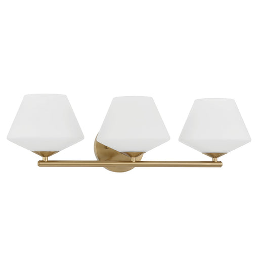 Celestial Valley Three Light Vanity Alturas Gold