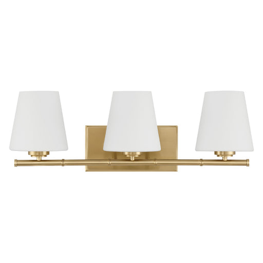 Fauna Grove Three Light Vanity Alturas Gold